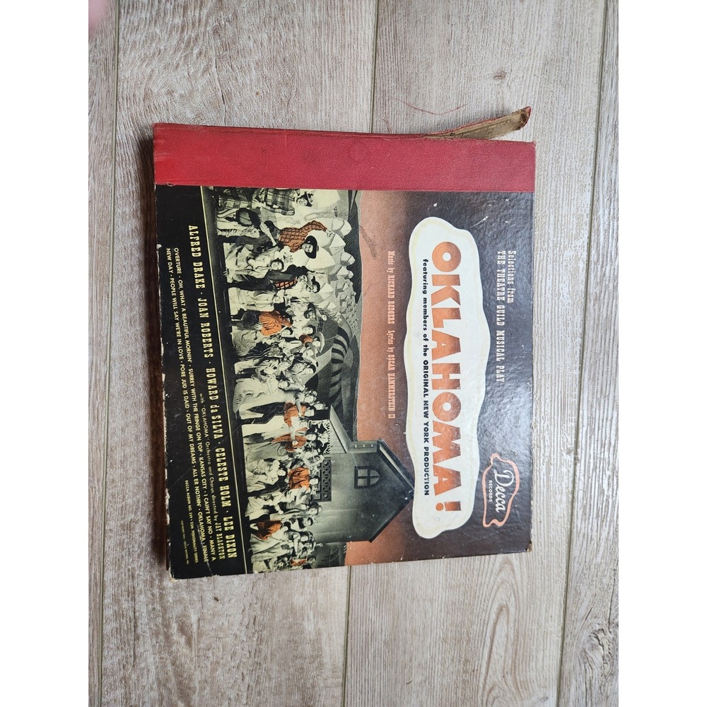Oklahoma! 78rpm Album Decca Records Set #A-359 Selections from The Theatre Guild